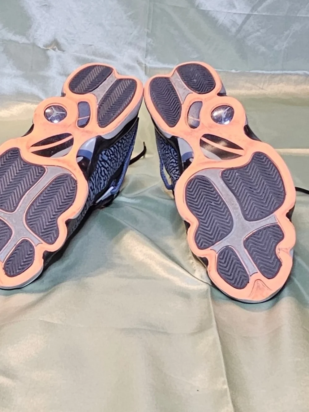 Automic Orange Wolf Grey Jordans